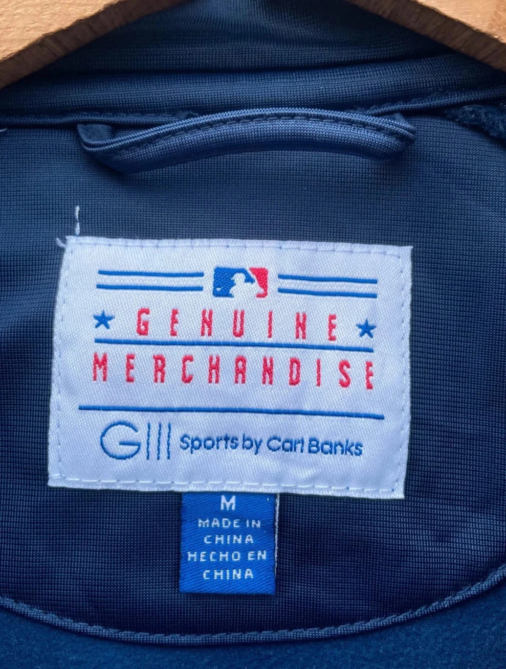 MLB Sports Milwaukee Brewers Genuine Merchandise Baseball track jacket Mens M – photo 3